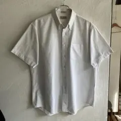 90S USA製 L.L.Bean 半袖 オックスフォードシャツ エルエルビーン