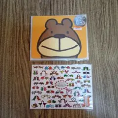 KOHEM サンキューカード＋ポストカード アニマル 平成 レトロ レター