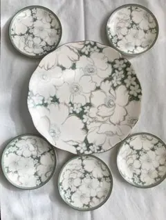 NARUMI ナルミ　Fine China ケーキ皿セット