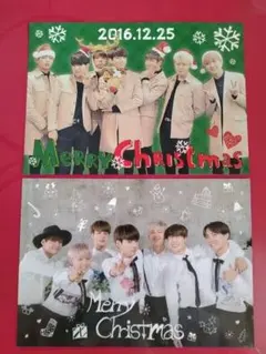 BTS　クリスマスカードセット
