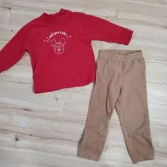 ミッキーマウス UNIQLOパジャマ　110cm