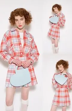 MILK TOY CHECKジャケット　タータンチェック