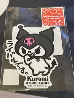 Kuromi ステッカー B SIDE LABEL 2019年