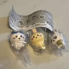 ちいかわ　つまんでつなげてますこっと　モモンガ　うさぎ　ハチワレ　3つ