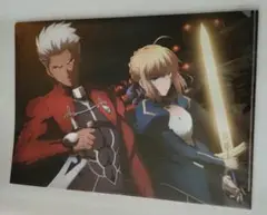 e➕Fate➕　アーチャー＆セイバー　クリアファイル