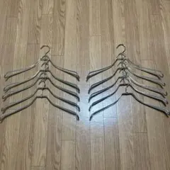 TAMATOSHI ダブルスチールハンガー　10本セット　美品