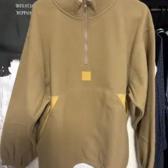 【新品】LQQK ベージュ フリースジャケット Mサイズ