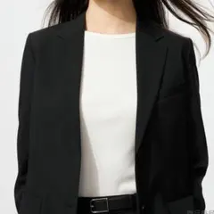 リブボートネックT/5分袖 オフホワイト　ＸＬ