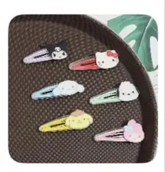 サンリオ　ヘアピン　６点セット
