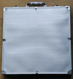 アタッシュケース　シルバー　ハードケース　トランク型　鍵なし　35×35のサムネイル