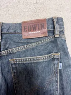 EDWIN ストレートデニム No.403 w29 ダークブルー