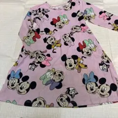 ミッキーミニー　ディズニー　ワンピース　H&M