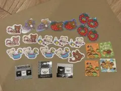 リラックマ MoNoKuRo Boo あまぐりちゃんとどんぐりちゃん　のシール