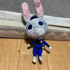ウサギの警察官 ぬいぐるみ 約15cm