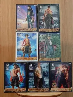 ワンピース MASTER STARS PIECE フィギュア 7種セットのサムネイル