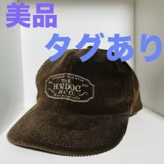 美品【THE H.W.DOG&CO.】コーデュロイトラッカーキャップ　帽子　タグのサムネイル