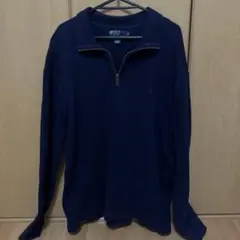 POLO by Ralph Lauren ハーフジップ　ネイビー