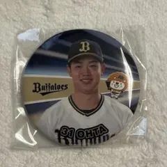 オリックスバファローズ ぼんち揚 缶バッジ 太田椋