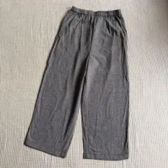 サマンサモスモス 綿麻混ゆったり 穿きやすいパンツ