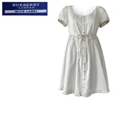 バーバリー　BURBERRY 薄手コットンワンピース　ミニ