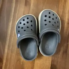 crocs ベビーサンダル グレー サイズ6