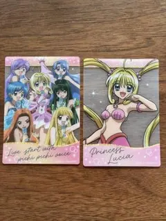 ぴちぴちピッチ seria セリア クリアカードコレクション セット - メルカリ