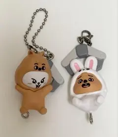 skzoo つまんでつなげてマスコット リービット ハンクオッカ