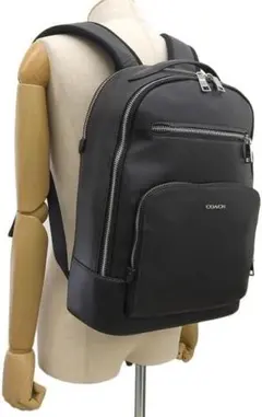 る*る様 新品未使用 コーチ メンズ リュックサック ショッパー紙袋・布袋付