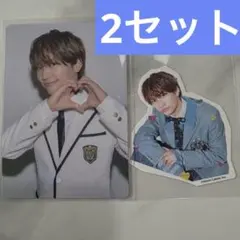 なにわ男子 藤原丈一郎 HARD WORK ステッカー トレカ