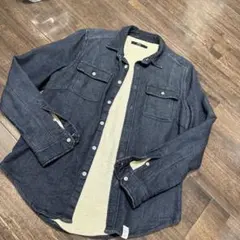 専用　AZUL ダークブルー デニムシャツ