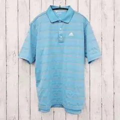 ☆ adidas ☆ テーラーメイド ポロシャツ 半袖 ボーダー ゴルフウェア