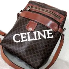 ea2 CELINE ショルダーバッグ マカダム ユニセックス レザーのサムネイル