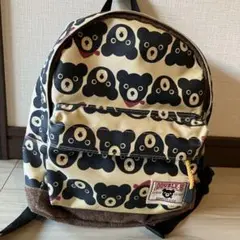 DOUBLE B クマ柄　リュック　ミキハウス ダブルビー