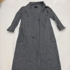 レディース　ZARA KNIT ニットカーディガン　アウター　ロングニット