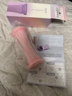 FOOTマッサージローラー ピンク