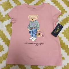 ラルフローレン　ポロベア　Tシャツ　ピンク　サイズ5