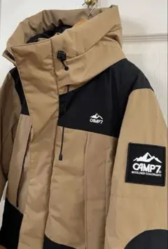 상태좋음 ダウン80%暴風防寒‼︎最強アウターCAMP7