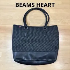 BEAMS HEART トートバッグ ブラック