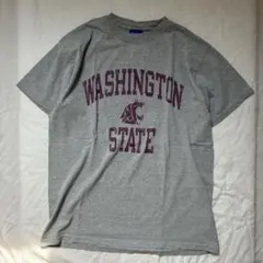 チャンピオン WASHINGTON STATE カレッジTシャツ L グレーのサムネイル