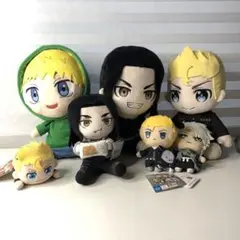 東京リベンジャーズ ともぬい vol.4 ぬいぐるみ 灰谷蘭 竜胆 黒川
