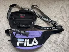 LOVETOXICFILA　ショルダーバッグ　FILA ウエストバッグ　セットのサムネイル