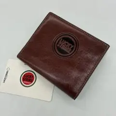 激レア•未使用】LUCKY STRIKE 二つ折り財布　レザー　ブラウン