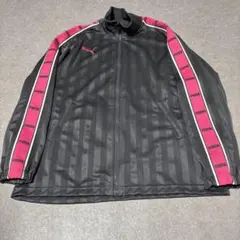 PUMA プーマ トラックジャケット グレー ピンク Y2K 00s