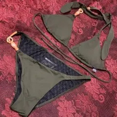 #0383 Victoria's secretビクトリアシークレットカーキビキニ