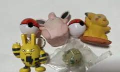 レトロ　ポケモン　フィギュア　キーホルダー　ポケモンキッズ　纏め売り