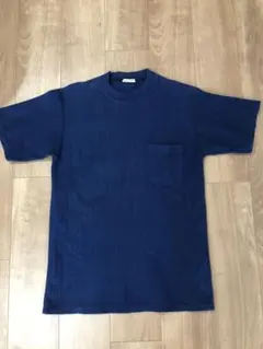グッドウェア 90s USA製 ヘリンボーン織 Tシャツ Mサイズのサムネイル
