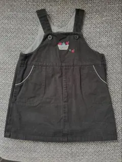 ファミリア familiar ジャンパースカート 90cm リンゴ 刺繍