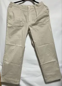 UNITED ARROWS チノパン　スラックス　ベージュ　クリーム色