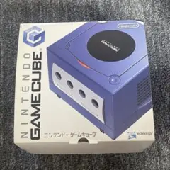 Nintendo GAMECUBE 本体 バイオレット 箱付