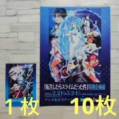 転生したらスライムだった件　特別企画展　チラシ　フライヤー 11枚セット